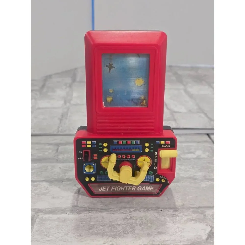 Vintage Soma Handheld Arcade Games Jet Fighter Game‎ 1990 VIDEO